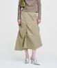 Kimjisu Dozi - Pinched Long Skirt _ Beige