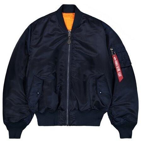 Зимняя куртка Alpha Industries MA-1 Heritage (100101) rep. blue (100101-07)