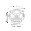 50/100PCS Transparent Cake Box Dessert Cake Sandwich Donut Muffin Disposable Packaging Box Wedding Birthday Party Supplies