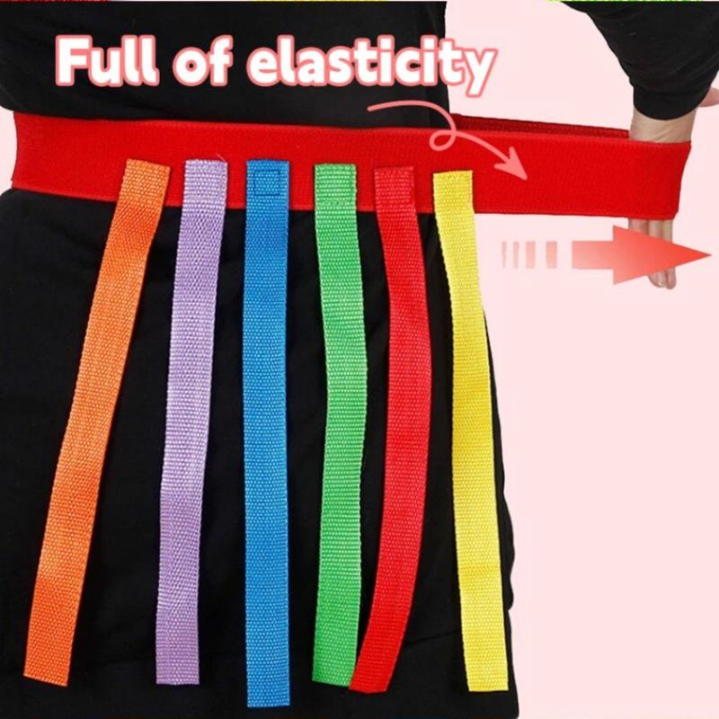 Tail catching prop competition fun game outdoor sports kindergarten collective game parent-child team game skill training