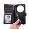 For Oppo Find X8 Pro 5G Case Wallet Stand View PU Leather Phone Cover with Wrist Strap