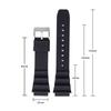 Watch Band for Rolex Business 20mm 22mm Waterproof Diving Mens Silicone Bracelet for Seiko SKX007 Sports Wristband for Citizen
