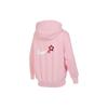 Nike SS24 Hooded Long-Sleeve Printed Sweatshirt Women Tops Pink HF1135-631