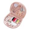 Adorable Pink Sewing Kit: Complete Set with Everything You Need, Compact & Convenient for On-the-Go Fixes