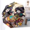 1pc Outdoor Umbrella with Magical Artist Characters - Automatic Opening & Closing, Portable 3-Fold Design, 8-Rib Iron Frame, Perfect Gift for Fan
