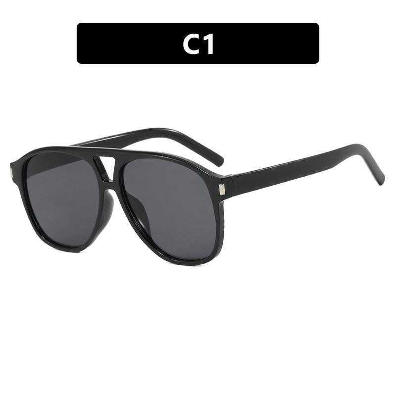 

Новые мужские модные солнцезащитные очки для улицы, спорта, вождения, женские ретро декоративные очки с защитой UV400, зеркальные 1PC