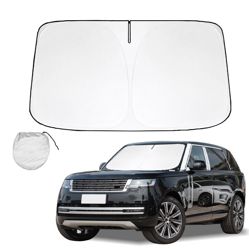 For Land Rover Range Rover L405 L322 L460 P400E Windshield Sun Shade Sunshade Sun Visor Protector Foldable Blocks UV Rays For Range Rover