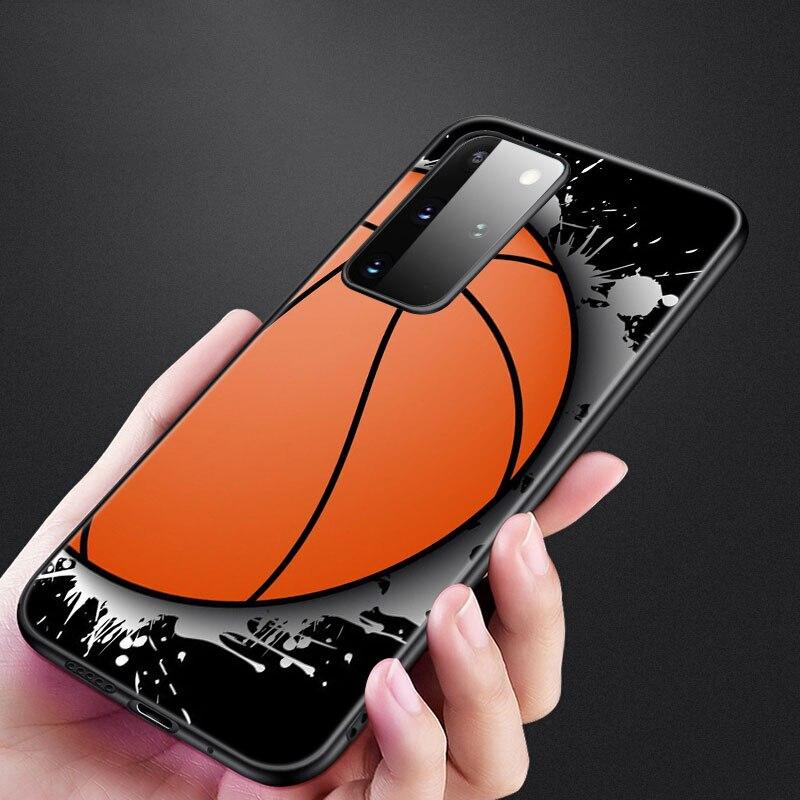 

Чехол для телефона Basketball Basket для Samsung Galaxy S20 S21 FE S10 Lite Note 20 10 Lite S8 S9 S10E S10 Plus Ultra Black Soft Cover Samsung Note 20