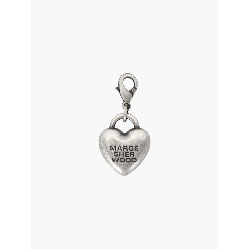 

MARGESHERWOOD HEART PENDANT CHARM_3colors antiqued gold