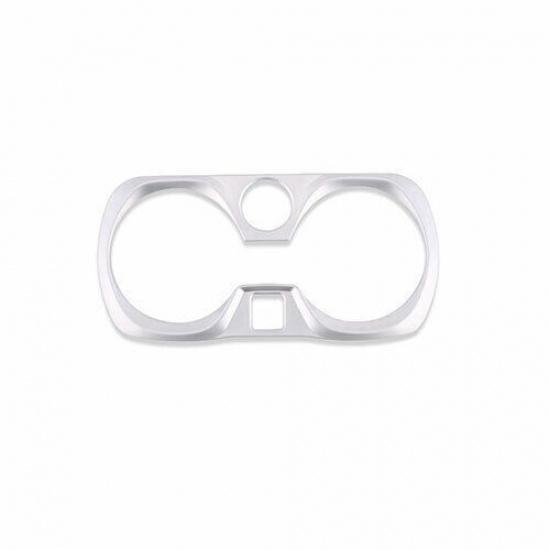 For BMW 3-Series G20 -22 Matte Silver Gear Water Cup Holder Frame Cover Trim