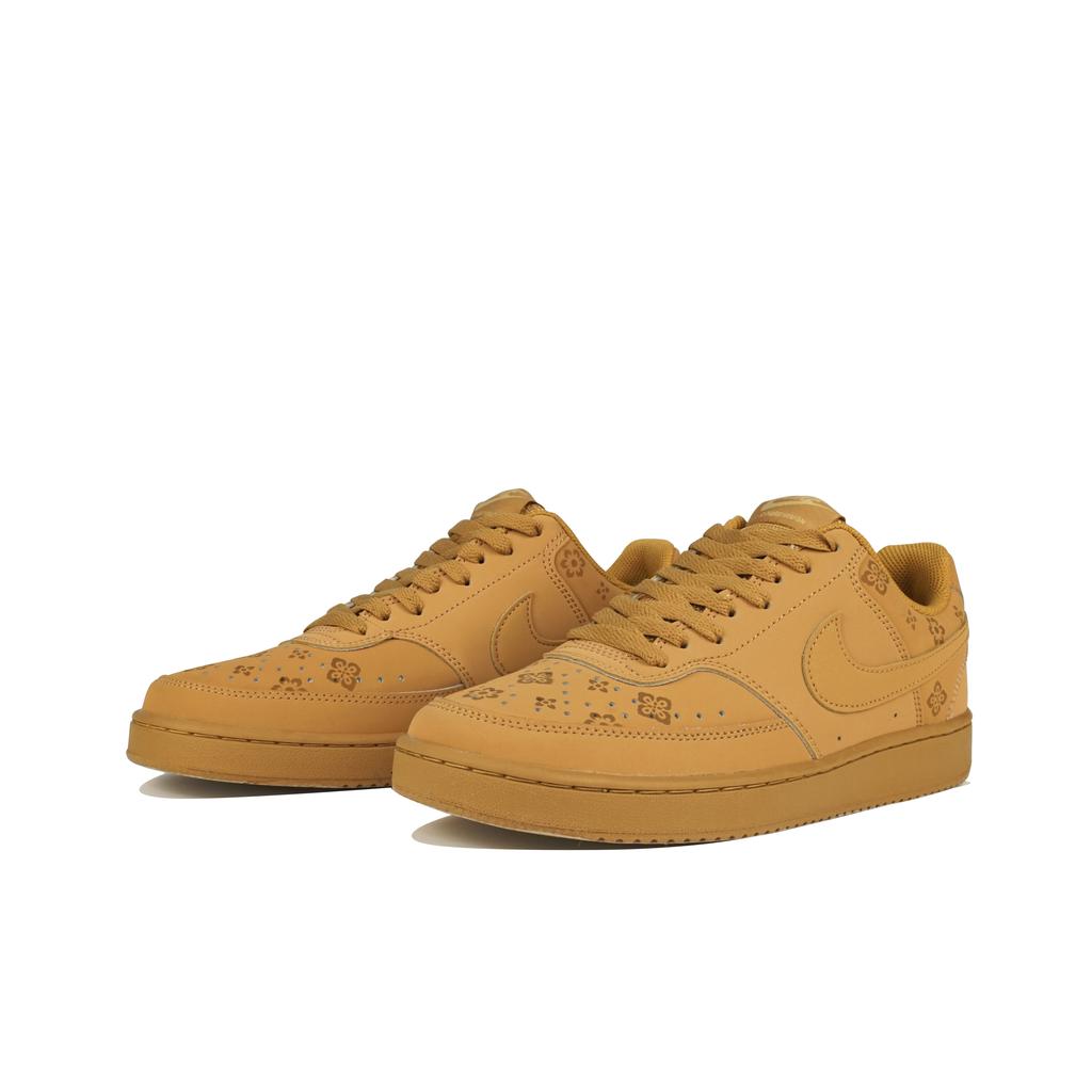 Nike Court Vision 1 Leather Unisex Low-Top Skateboard Shoes Slip-Resistant, Cushioning Leather CD5463-200(Team-)-Random packaging bags