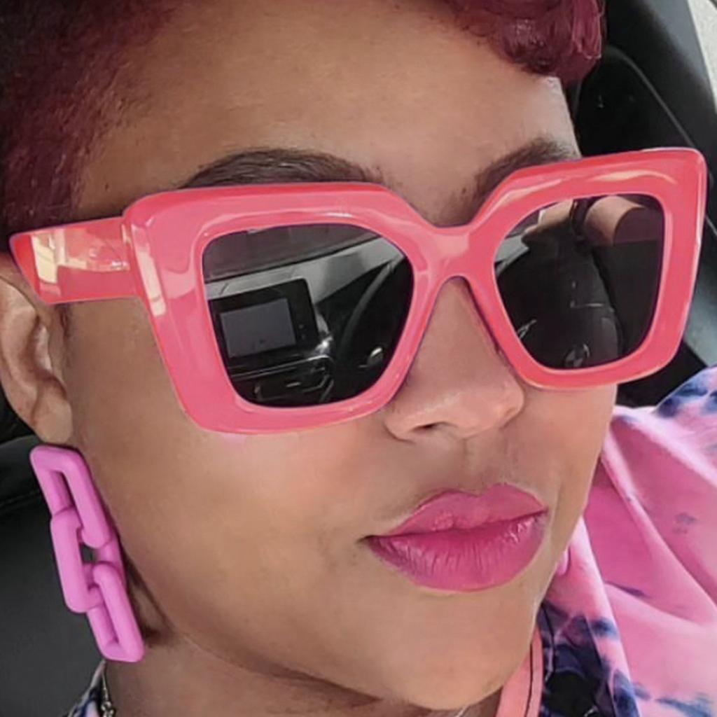 Square simple flat mirror women's new glasses frame fashion Internet celebrity ins anti-blue glasses frame