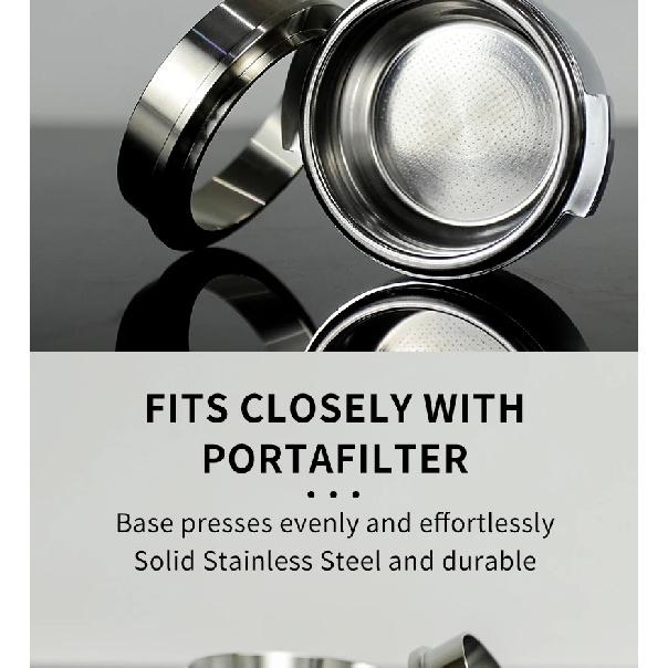 57MM 57.5MM Kaffeedosierring 304 Edelstahl Für Lelit Trichter Siebträger Kaffeezubehör Espresso Barista Werkzeuge