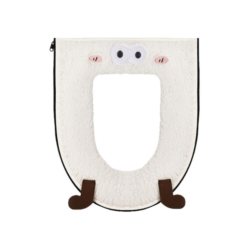 Warm Toilet Pad Soft Toilet Seat Cover Universal Toilet Seat Cushion  Household Use