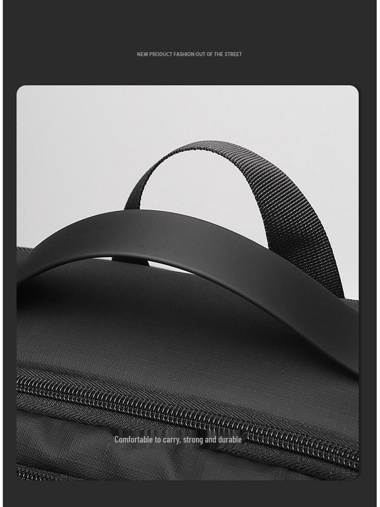 Men's High-End Large Capacity Fashion Commuter Backpack