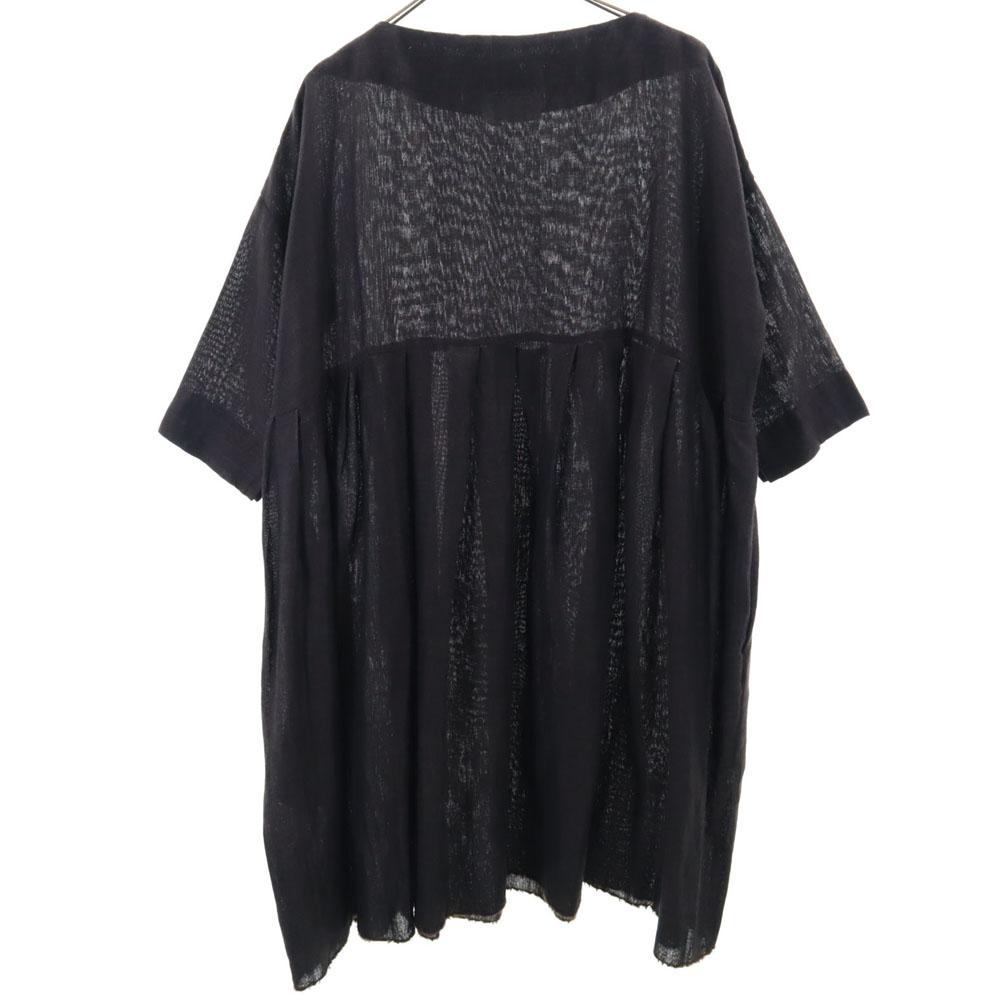 Veritecoeur made in Japan Dreiviertelarm Langes Kleid F Schwarze Serie Damen Gebraucht