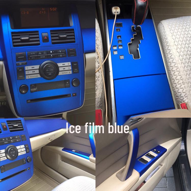 Carbon Fiber Central Control Gear Decor Sticker for 2004-2007 Teana Interior Modification
