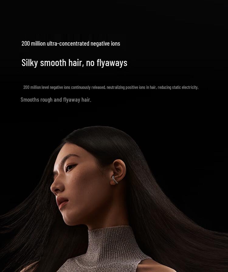 Pro High-Speed Hair Dryer: Low Noise, 50° Constant Temperature for Smart Hair Drying