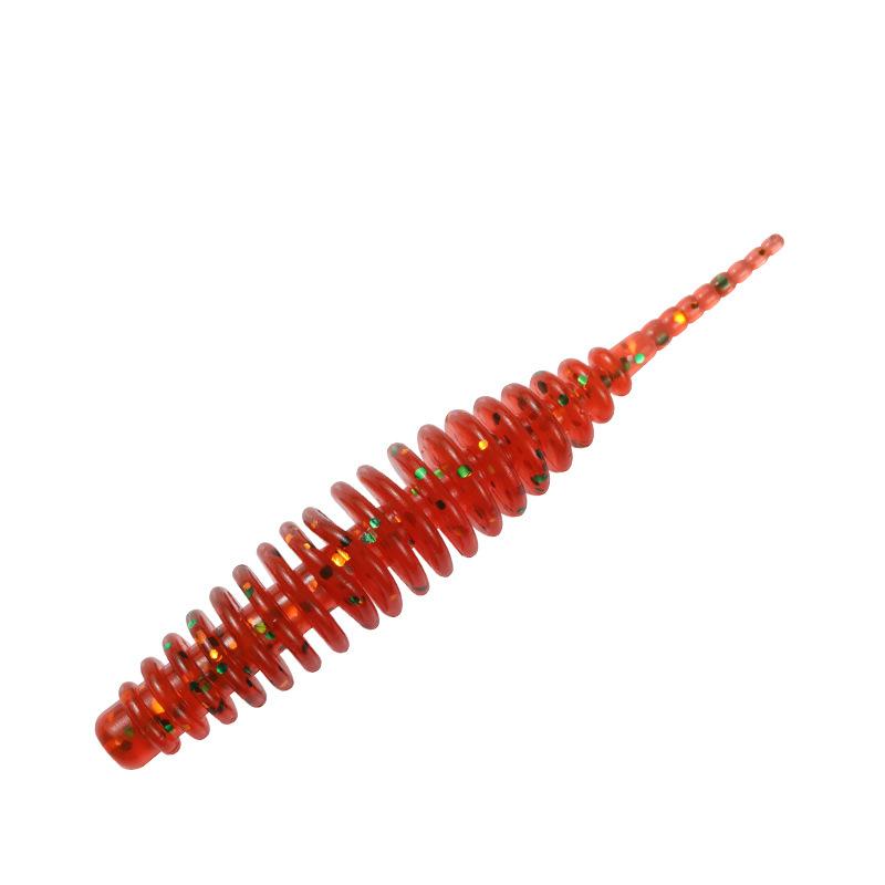 Floating Bubble Worm Soft Bait, Water-dancing Spiral Thread Tail, Light Dancing Micro Worm, Micro Bait for Bottom Fishing