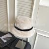 Women S Plush Bucket Hat Warm Windproof Autumn Winter Casual Hat