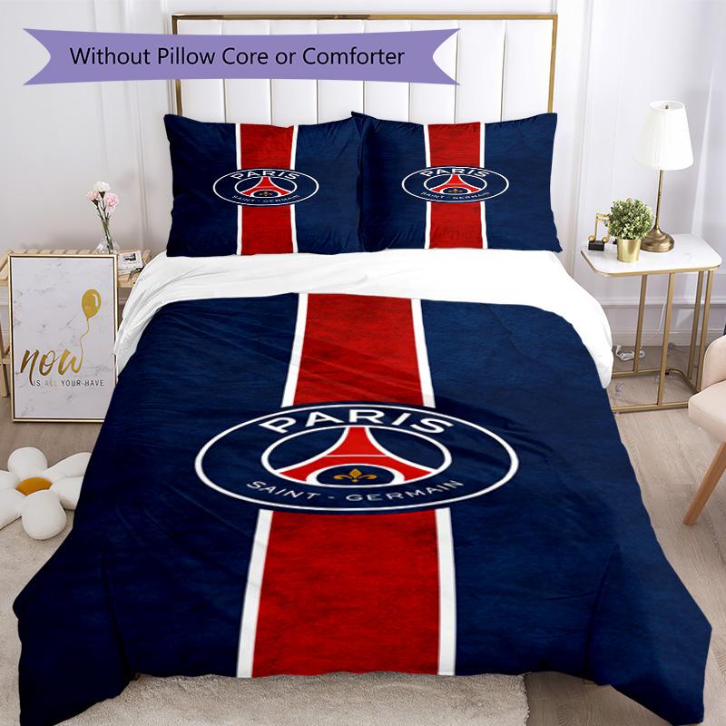 Paris Saintgermain Bed Linen Set Perfect For Living Room Machine Washable Christmas Gift