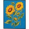 Kit canevas Les tournesols 20x25cm