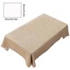 Tablecloth, rectangular table, Nordic tablecloth, napkin, waterproof and oil-proof tablecloth, placemat, solid color imitation linen tablecloth