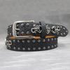 7-color 3D Scorpion Rivet Belt Punk Men's Belt Women's Snake Pattern Versatile Decorative Belt