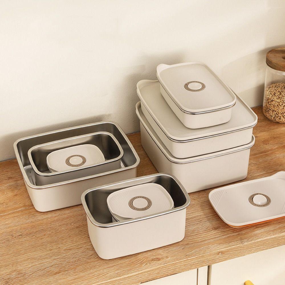 Leak-Proof Fresh-keeping Box Japanese-style Food Container Lunch Box Food Storage Box Seafood