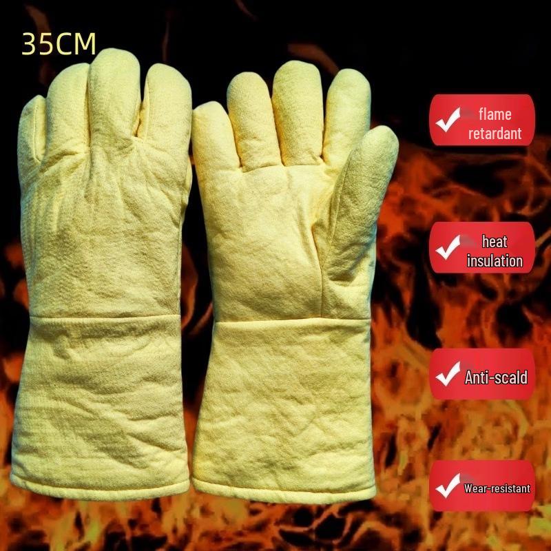 

Tingbai Extended Aramid High-Temperature Gloves