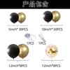 Anniversary Opening Engagement Wedding Black Gold Balloon Chain Set Birthday Wedding Decoration Balloon Chain Arch Background Wall