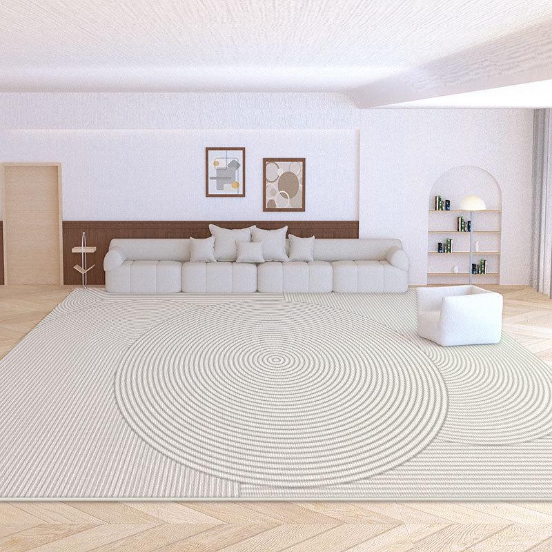 Large Dirt-Resistant French Carpet for Living Room or Bedroom - Easy-Care, Waterproof Velvet for Coffee Table & Sofa