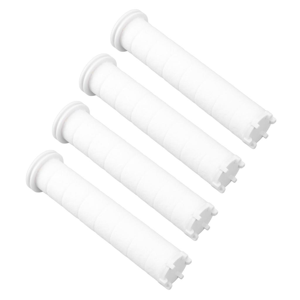 12pcs Shower Head Filter Element PP Cotton White Bath Accessories for Detachable Hydro Shower Head Set