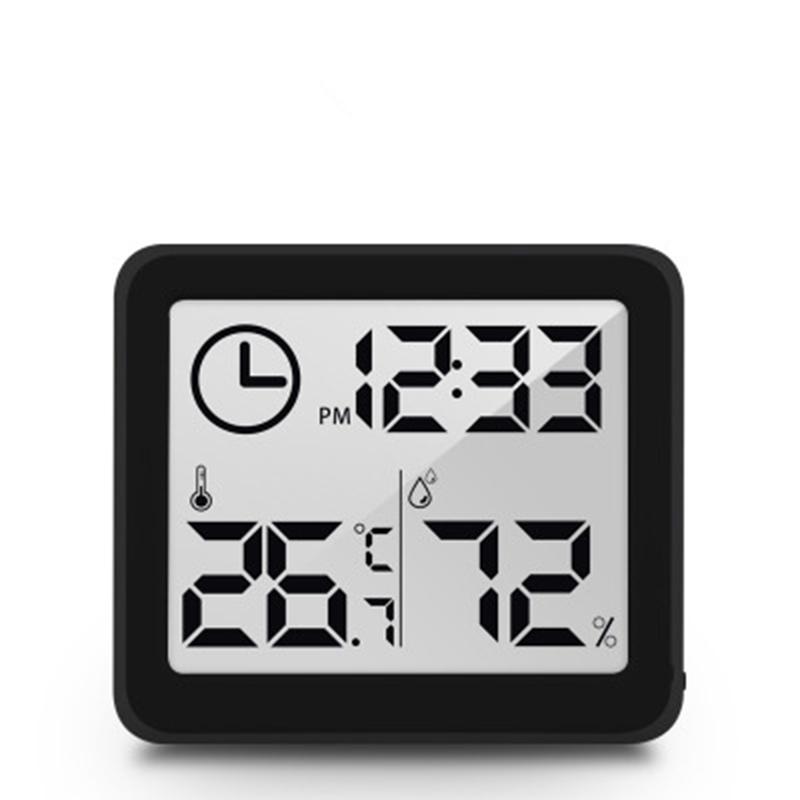 Digital Clock Desk Clock with Temperature Humidity  Wall Clocks for  Home Kitchen Office Desk Decorations
