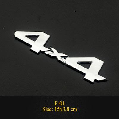 

3D 4X4 iFORCE 5.7L V8 logo car stickers auto Badge emblem chrome tail sticker car styling for Toyota Tundra SR5 previa SEQUOIA