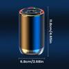 Car Air Freshener With Starry Sky Lamp 3 Color Essential Oil Fragrance Diffuser Auto Sound Pickup Ambient Light Aromatherapy