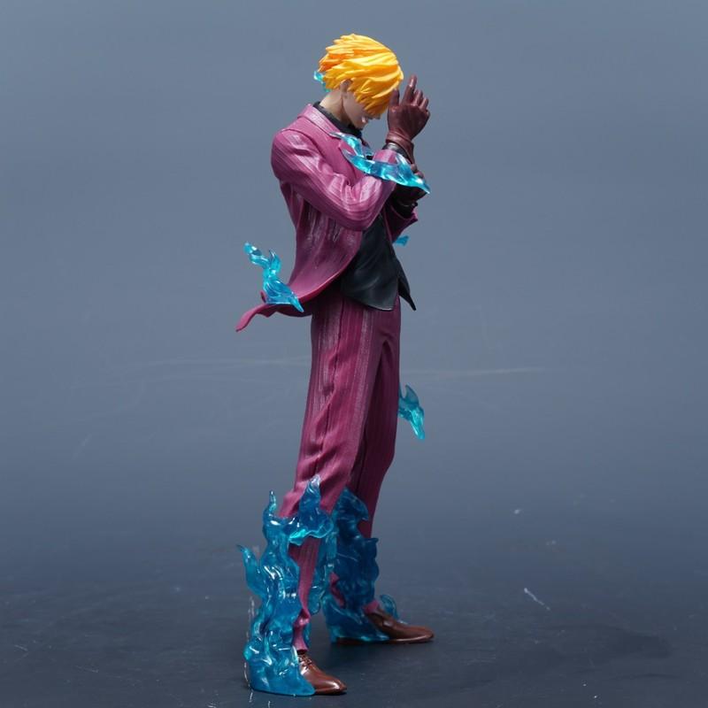 One Piece Series New Style Tenryu Sanji King Color Standing Pose Domineering Table Decoration Figurine Boxed Action Figure Model