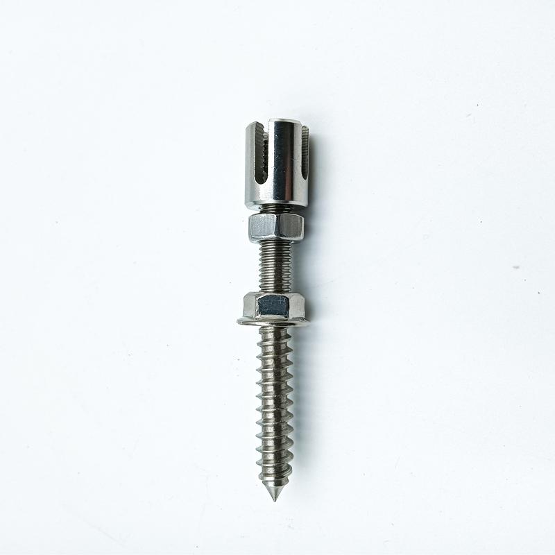 

1Pcs 3mm 4mm Rope Clamp 90 Degree Angles Stainless Steel 316 Wire Rope Trellis Systems Green Wall Cross Clip with Screw for 3mm wire