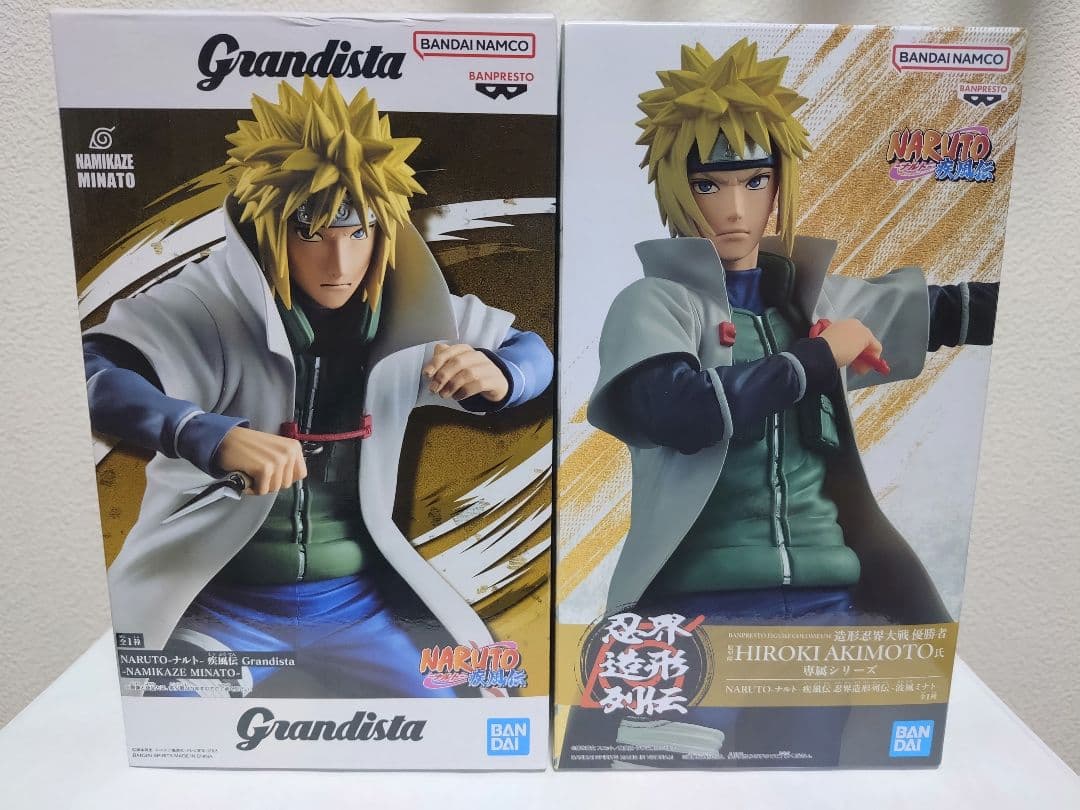 NARUTO Shinobi World Figure Collection Grandista Minato Namikaze
