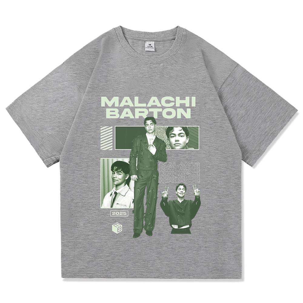 Malachi Barton 2025 Tshirts Zzombies Worlds Collide Tour  T-shirt Short Sleeve Harajuku T Shirt Unisex High Quality Cotton Tops