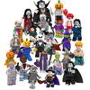 Halloween Pumpkin Zombie Minifigure Building Blocks Toy Set KF6175 6176 PG8171 PG8174.