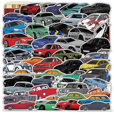 50 wasserfeste Graffiti-Aufkleber zur Dekoration für Auto, Wasserflasche, Laptop, Gitarre und Koffer