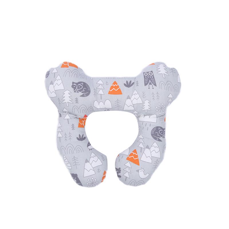 Baby Head & Neck Support Pillow - Anti-Flat Head Protection for Strollers & Car Seats
