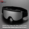 Cross-border Fashion Anti-fog Ski Goggles: Large Frame, Wind & Sand Proof, Colorful Protective Sports Glasses