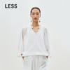 2025 Summer Round Neck Seven-Sleeve Cotton Shirt