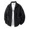 Men's European Size Hooded Fleece Zipper Jacket - Trendy Autumn/Winter Imitation Lamb Wool Coat