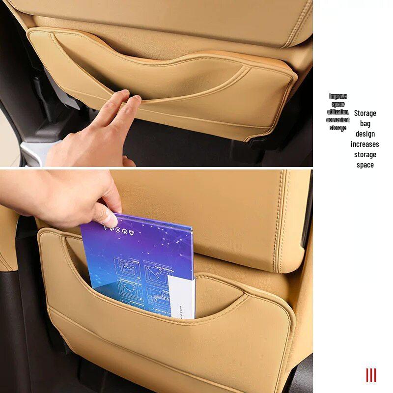 2022-2025 Denza D9 Rear Seat Kick Mats and Back Protection Pad Cover