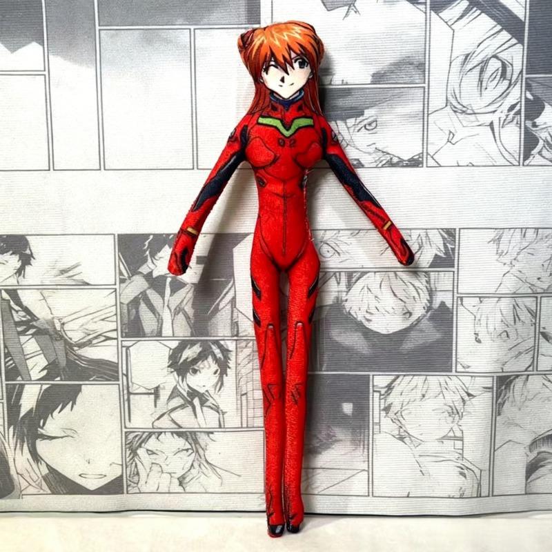 Plug Pak Ver Cadeau Voor Vrienden Asuka Rei Kaworu Mari Shinji Abstract Rat Knuffelpop Met Skelet