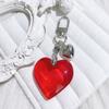 Stylish Heart Pendant Multifuntional Jewelry Fashionable Keychain Accessory Bag Ornament Suitable for Dresses and Tees