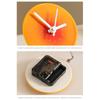 Creative Desktop Ceramic Clock Cute Foyer Entry Clock Home Decorative Cartoon Mute Clock  Bedroom